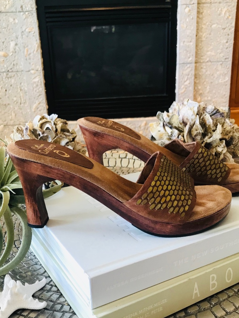 Y2K🔥 CALLEEN CORDERO HANDMADE PLATFORM HEELS